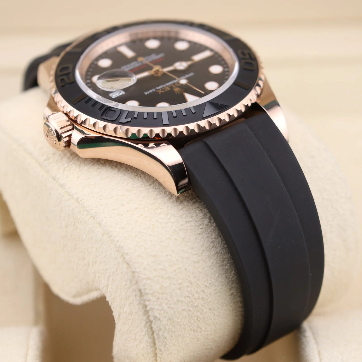 Rolex Yacht-Master 40 Rose Gold on Oysterflex 126655 - 2021